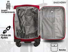 Cargar imagen en el visor de la galería, VALIJA BAGCHERRY CABINA 19&quot; 308-01.2