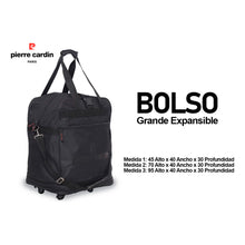 Cargar imagen en el visor de la galería, BOLSO CARRO PIERRE CARDIN EXTENSIBLE PC2009