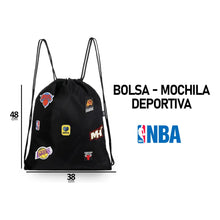 Cargar imagen en el visor de la galería, BOLSA MOCHILA NBA MULTIEQUIPOS 17149