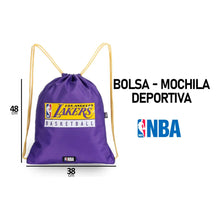 Cargar imagen en el visor de la galería, BOLSA MOCHILA NBA LA LAKERS 17147