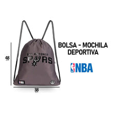 Cargar imagen en el visor de la galería, BOLSA MOCHILA NBA SAN ANTONIO SPURS 17146