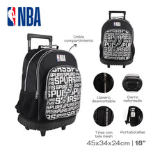 Cargar imagen en el visor de la galería, MOCHILA CARRO NBA SAN ANTONIO SPURS 28026