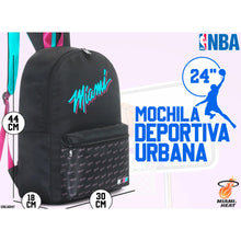 Cargar imagen en el visor de la galería, MOCHILA NBA MIAMI HEAT 16347
