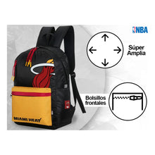 Cargar imagen en el visor de la galería, MOCHILA NBA MIAMI HEAT 17136