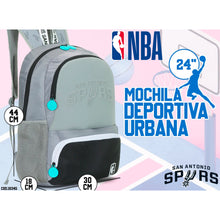 Cargar imagen en el visor de la galería, MOCHILA NBA SAN ANTONIO SPURS 16345