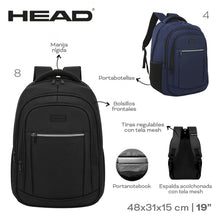 Cargar imagen en el visor de la galería, MOCHILA PORTANOTEBOOK HEAD 31598