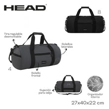 Cargar imagen en el visor de la galería, BOLSO DEPORTIVO HEAD 31622