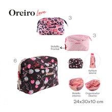 Cargar imagen en el visor de la galería, PORTACOSMETICO OREIRO LOVE 29334