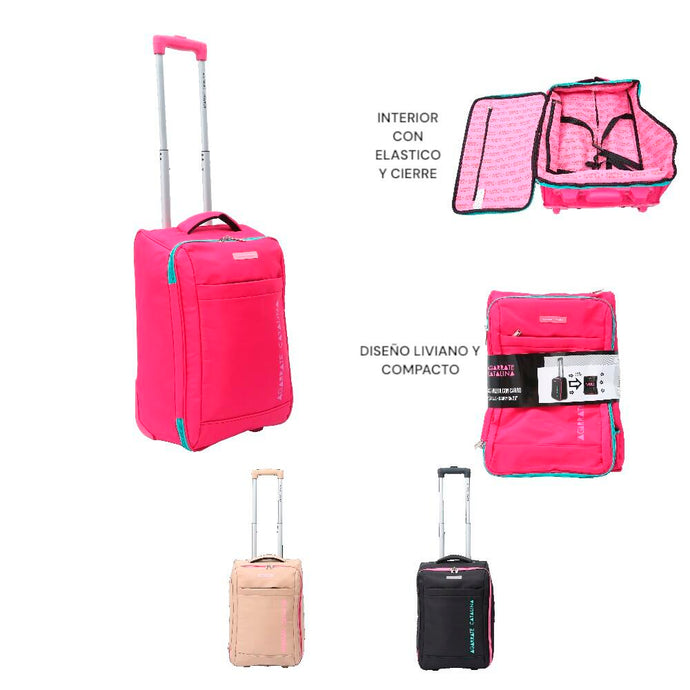 VALIJA CARRY ON SOFT AGARRATE CATALINA 20 ACBO15