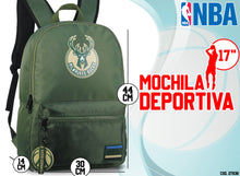 Cargar imagen en el visor de la galería, MOCHILA NBA MILWAUKEE BUCKS 27636