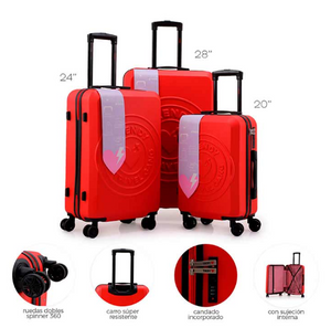 VALIJA TRENDY 27524 20"  24"  28"