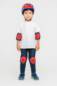 KIT CASCO+PROTECCIONES SPIDERMAN 12278