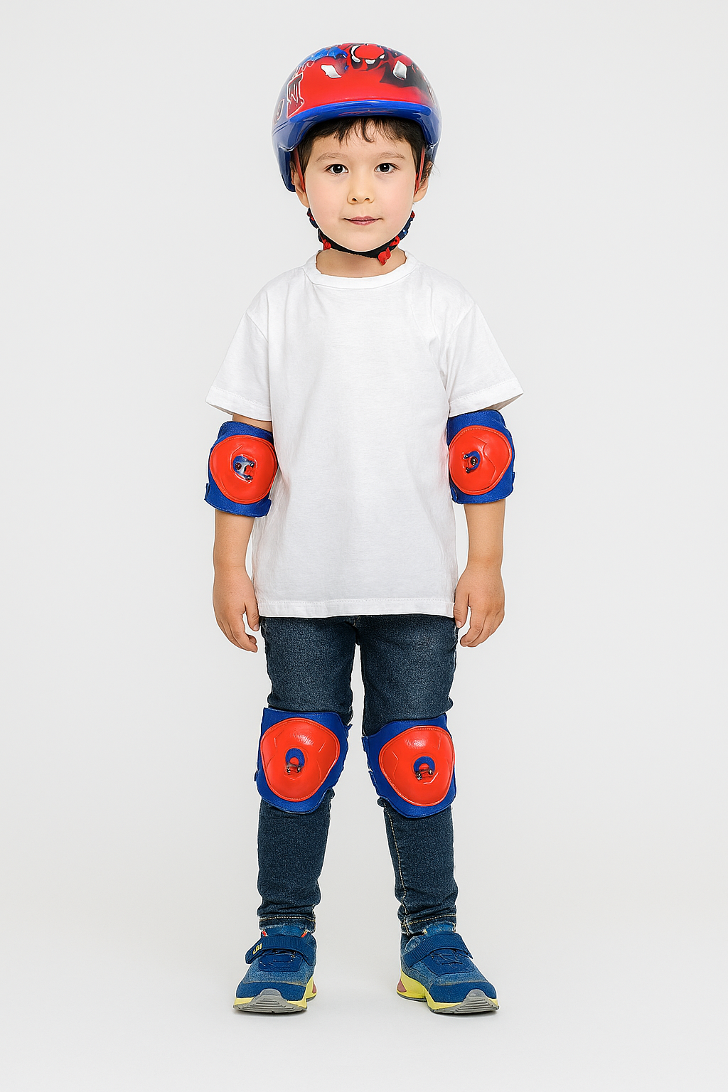 KIT CASCO+PROTECCIONES SPIDERMAN 12278