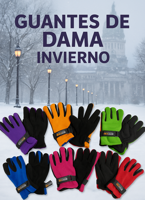GUANTE POLAR DAMA 9008SR (SURTIDO)
