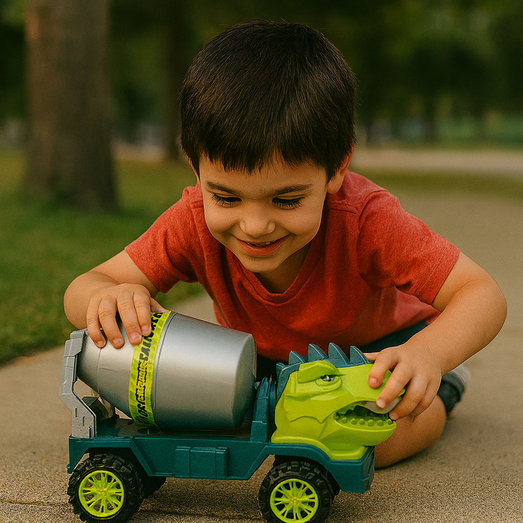 CAMION DINOSAURIO CONSTRUCCION  54419
