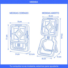 Cargar imagen en el visor de la galería, REFLECTOR SOLAR CAMPING PORTATIL 10334SR