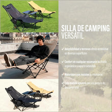 Cargar imagen en el visor de la galería, SILLA PLEGABLE CAMPING AM-SP02