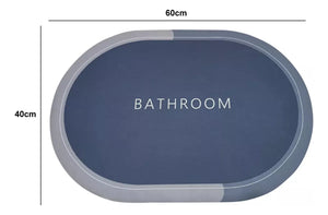 ALFOMBRA BAÑO OVAL SECADO RAPIDO 57916954