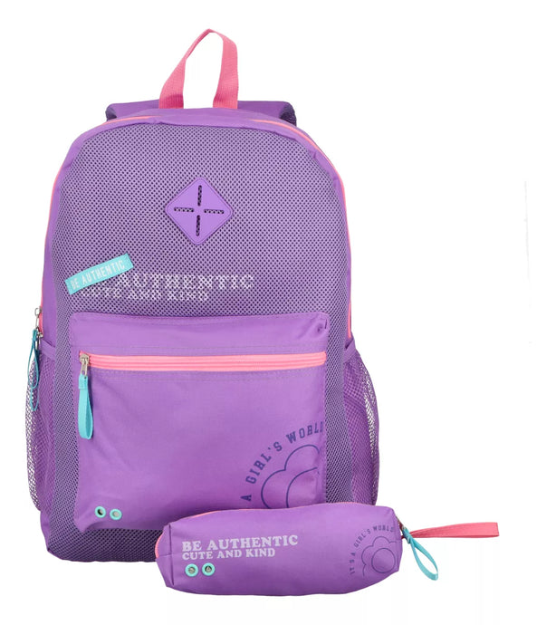MOCHILA + CARTUCHERA BAGCHERRY 440006