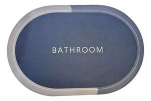 ALFOMBRA BAÑO OVAL SECADO RAPIDO 57916954