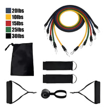Cargar imagen en el visor de la galería, SET DE 5 BANDAS ELASTICAS 1M 41223