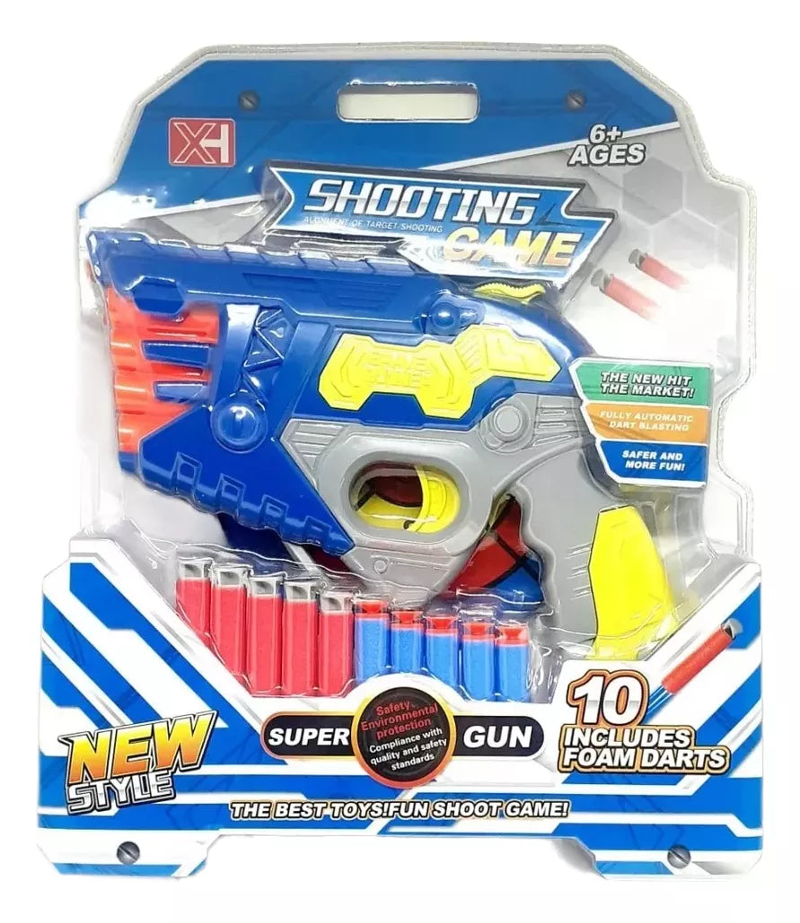 PISTOLA NERF EN DOBLE BLISTER JL2424