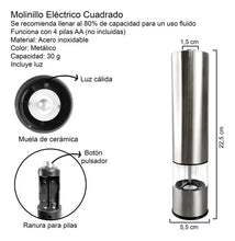 Cargar imagen en el visor de la galería, MOLINILLO DE PIMIENTA CON VISOR M181241