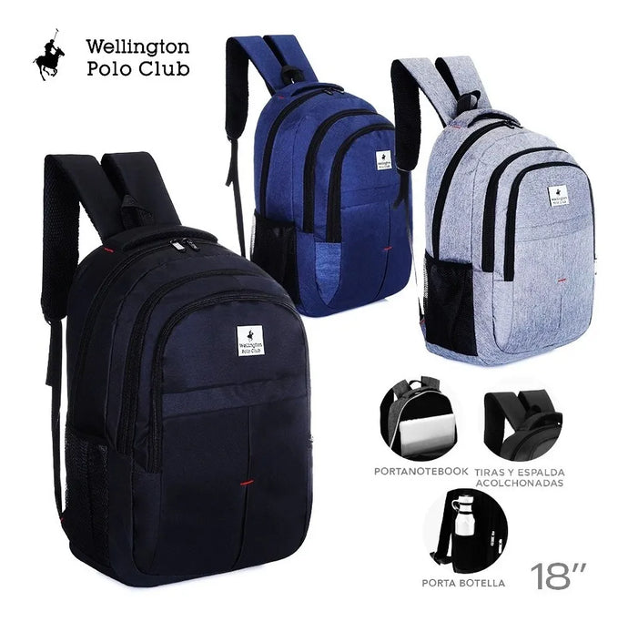 MOCHILA PORTANOTEBOOK WELLINGTON POLO 14068