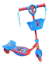 Cargar imagen en el visor de la galería, MONOPATIN 3 RUEDAS CON LUCES Y MUSICA SPIDEY 12011