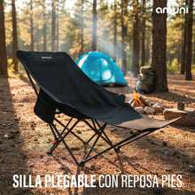 Cargar imagen en el visor de la galería, SILLA PLEGABLE CAMPING AM-SP02