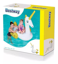 Cargar imagen en el visor de la galería, UNICORNIO CHICO INFLABLE BESTWAY 41104