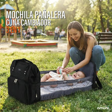 Cargar imagen en el visor de la galería, MOCHILA MATERNAL AM-MATERNITYBP