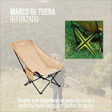 Cargar imagen en el visor de la galería, SILLA PLEGABLE CAMPING AM-SP02