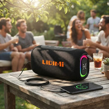 Cargar imagen en el visor de la galería, PARLANTE BLUETOOTH 5.3 COMPACTO RGB S898