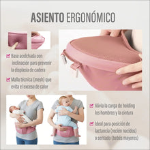 Cargar imagen en el visor de la galería, MOCHILA PORTA BEBE AM-MOCHBB01