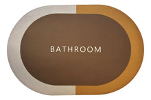 Cargar imagen en el visor de la galería, ALFOMBRA BAÑO OVAL SECADO RAPIDO 57916954