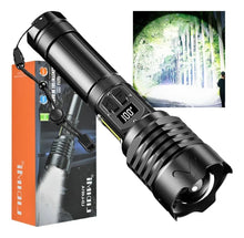 Cargar imagen en el visor de la galería, LINTERNA ALUMINIO 30W LUZ BLANCA-BAT 26650 L461