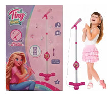 Cargar imagen en el visor de la galería, MICROFONO DE PIE TINY 55166