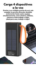 Cargar imagen en el visor de la galería, POWER BANK SOLAR 50.000 mAh  Y4953