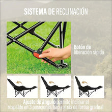 Cargar imagen en el visor de la galería, SILLA PLEGABLE CAMPING AM-SP02