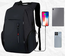 Cargar imagen en el visor de la galería, MOCHILA ANTIROBO NOTEBOOK 15.6 CON USB 2100