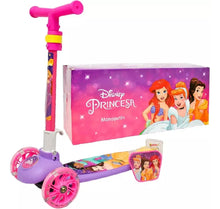 Cargar imagen en el visor de la galería, MONOPATIN PLEGABLE PRINCESAS DISNEY 12018
