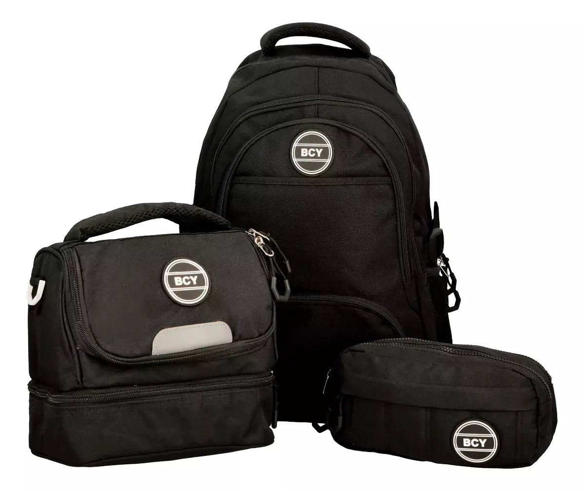 MOCHILA + LUNCHERA + CARTUCHERA BAGCHERRY 430112