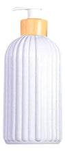 Cargar imagen en el visor de la galería, DISPENSER JABON LIQUIDO PLASTICO Y MADERA 57916815