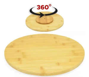 BANDEJA DE BAMBU GIRATORIA 360° 57917474