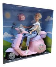 Cargar imagen en el visor de la galería, MUÑECA TINY Y SU MOTO 54459