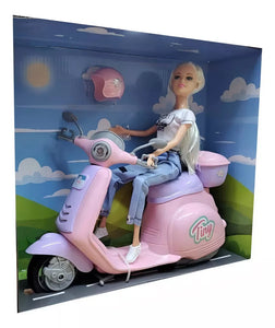 MUÑECA TINY Y SU MOTO 54459