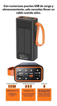 Cargar imagen en el visor de la galería, POWER BANK SOLAR 50.000 mAh  Y4953