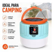 Cargar imagen en el visor de la galería, LUZ DE CARGA SOLAR CON CONTROL REMOTO T05