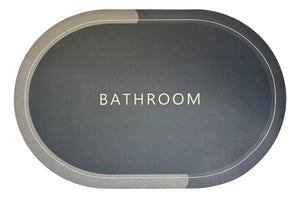 ALFOMBRA BAÑO OVAL SECADO RAPIDO EA007